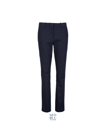 Παντελόνι chino - Gustave women 03179 μπλε σκούρο
